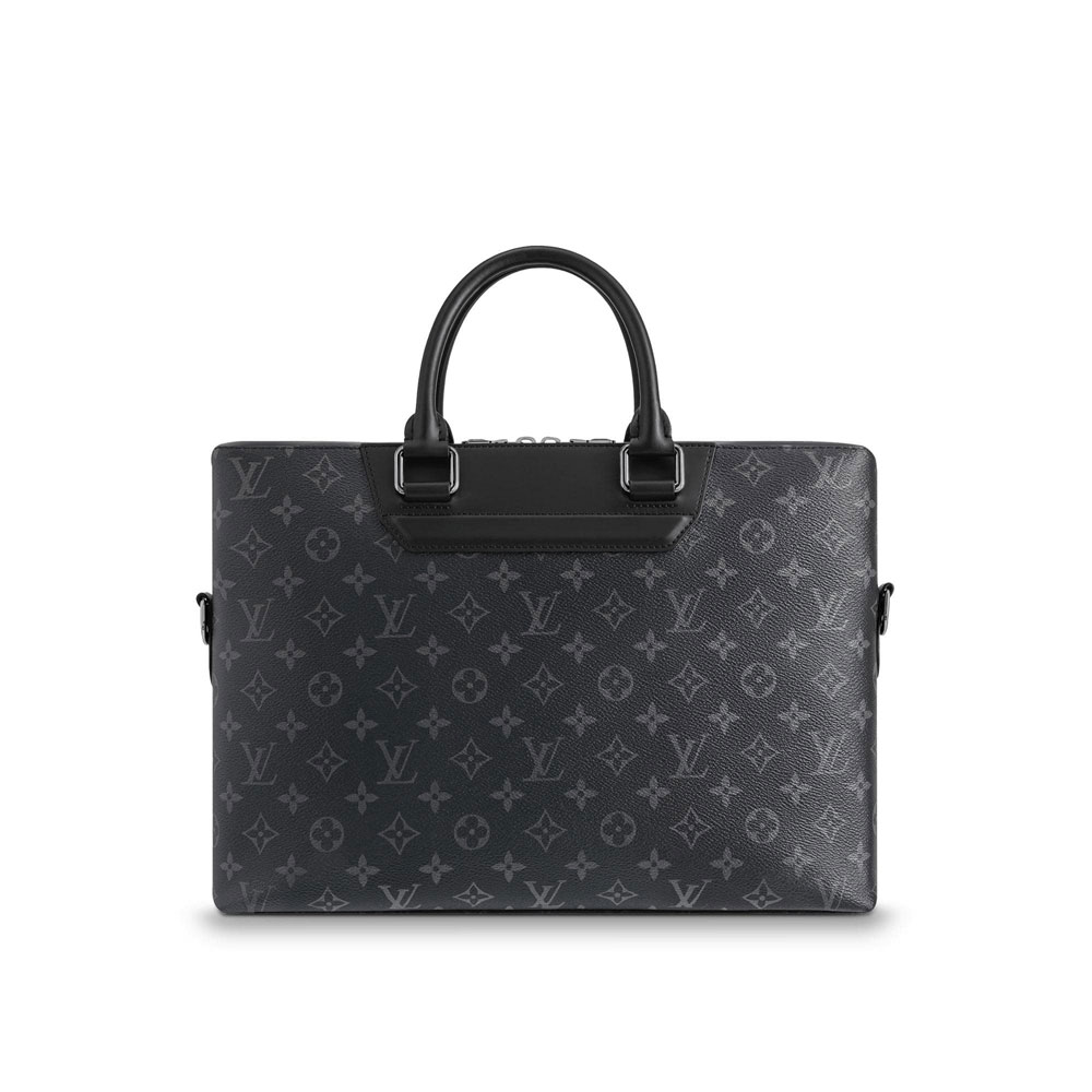 Louis Vuitton Odyssey Briefcase Monogram Eclipse Canvas M44222: Image 4