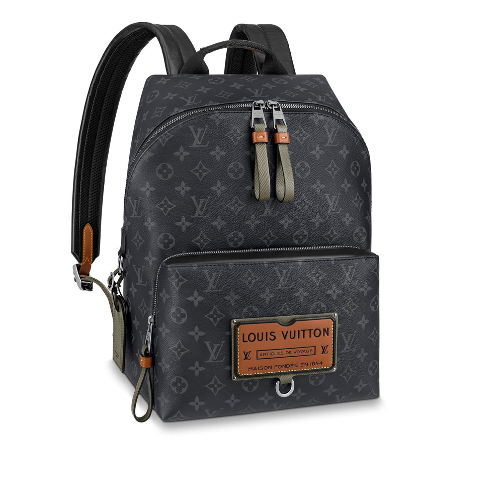 Louis Vuitton Discovery Backpack Monogram Eclipse Canvas M45218: Image 1