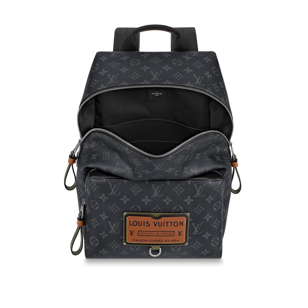 Louis Vuitton Discovery Backpack Monogram Eclipse Canvas M45218: Image 3