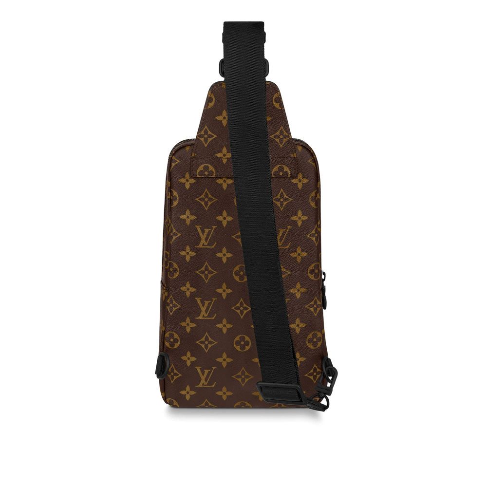 Louis Vuitton Avenue Sling Bag Monogram Macassar Canvas in Brown M45897: Image 3