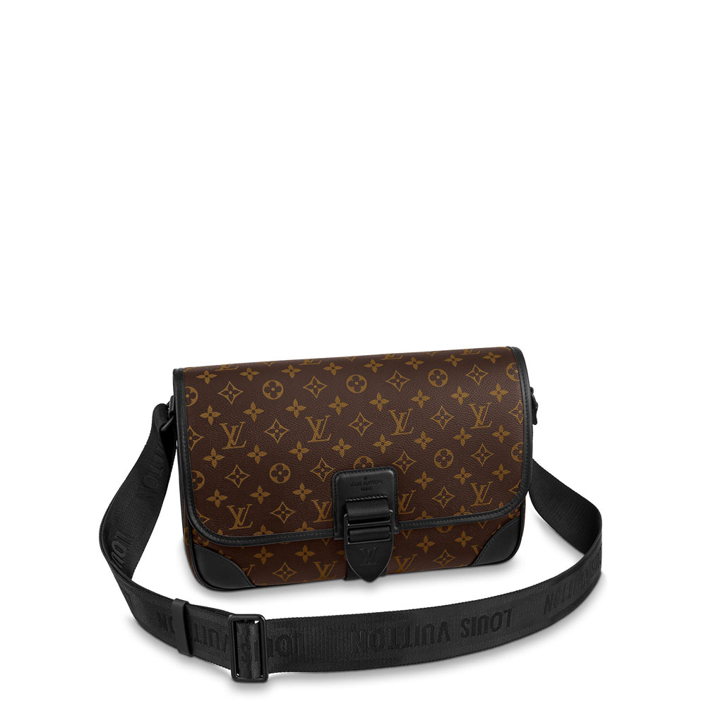 Louis Vuitton Archy Messenger MM Monogram Macassar Canvas M46328: Image 1