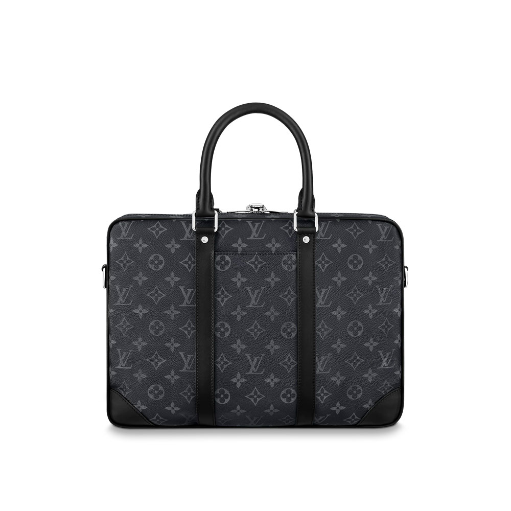 Louis Vuitton Porte-Documents Voyage PM Monogram Eclipse Canvas M46457: Image 3