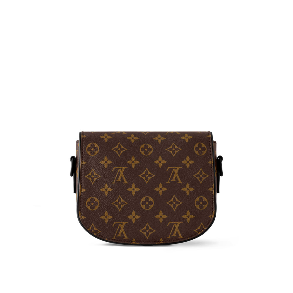 LV Montsouris Messenger PM Bag Monogram Macassar Canvas M47060: Image 3