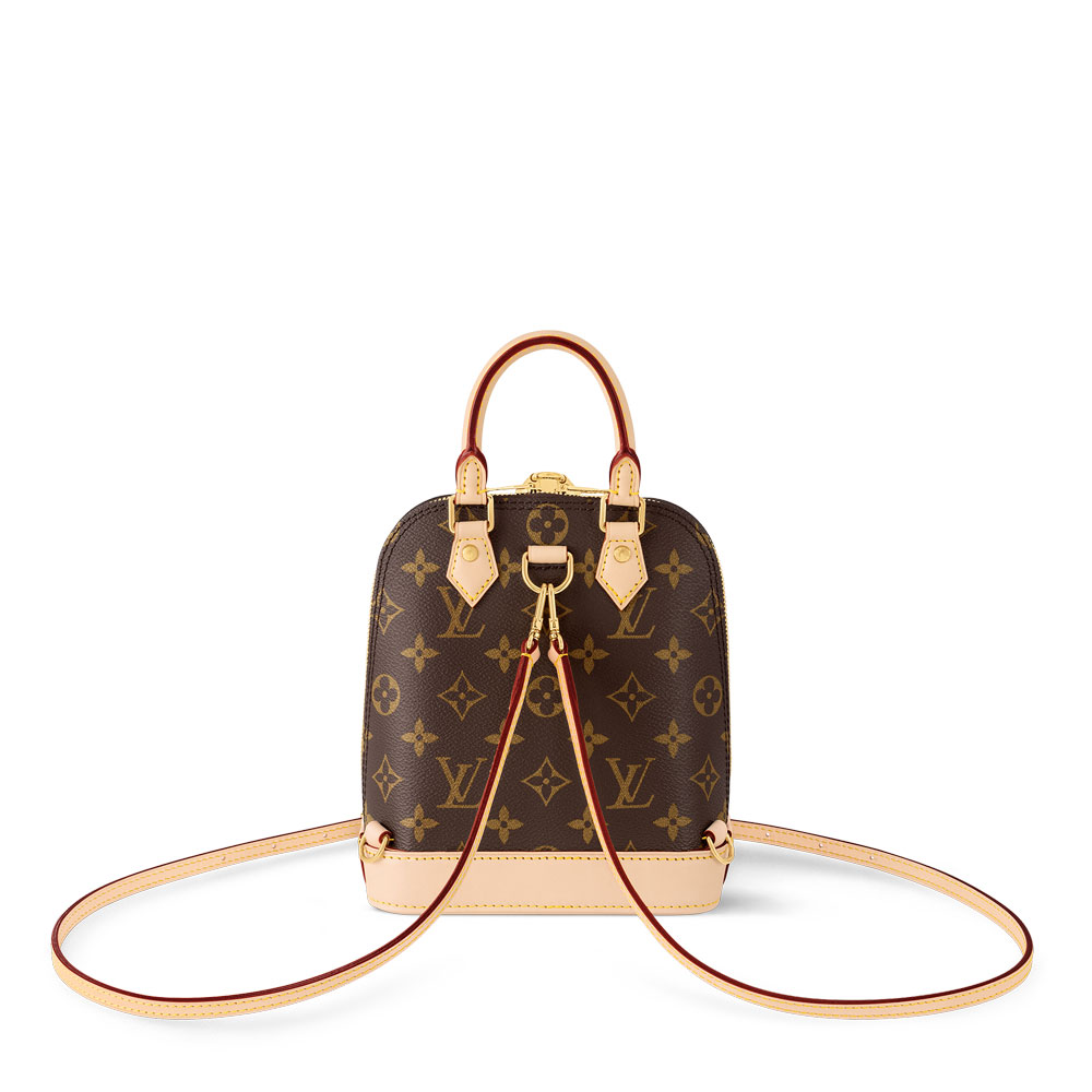 Louis Vuitton Alma Backpack Monogram Canvas M47132: Image 3