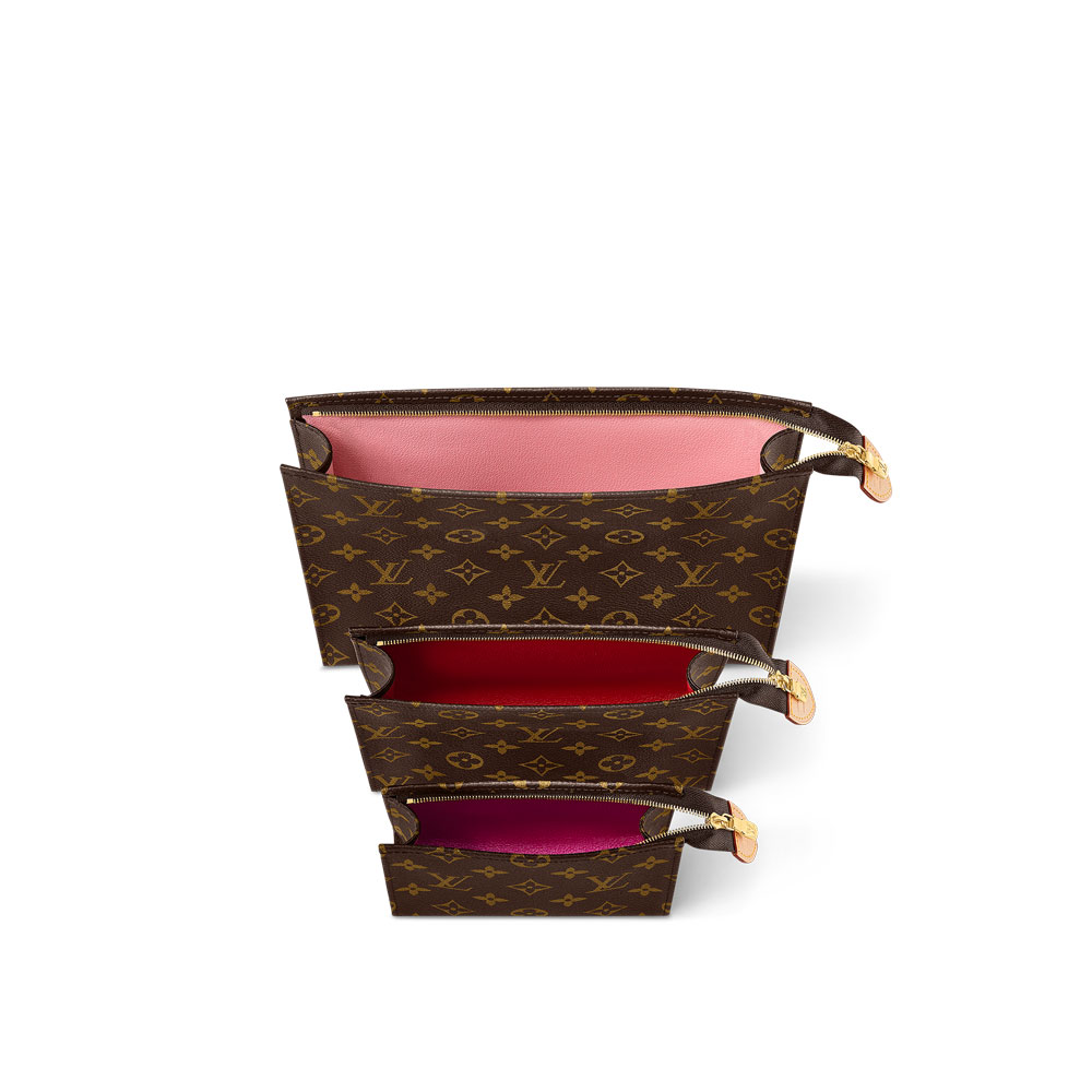 Louis Vuitton Trio Toilet Pouch Monogram Canvas M47195: Image 2