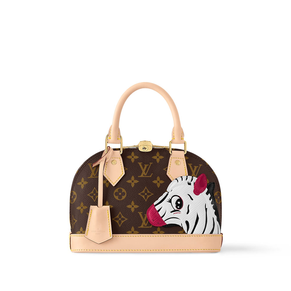 Louis Vuitton Alma BB Bag Monogram Canvas Brown M47201: Image 1