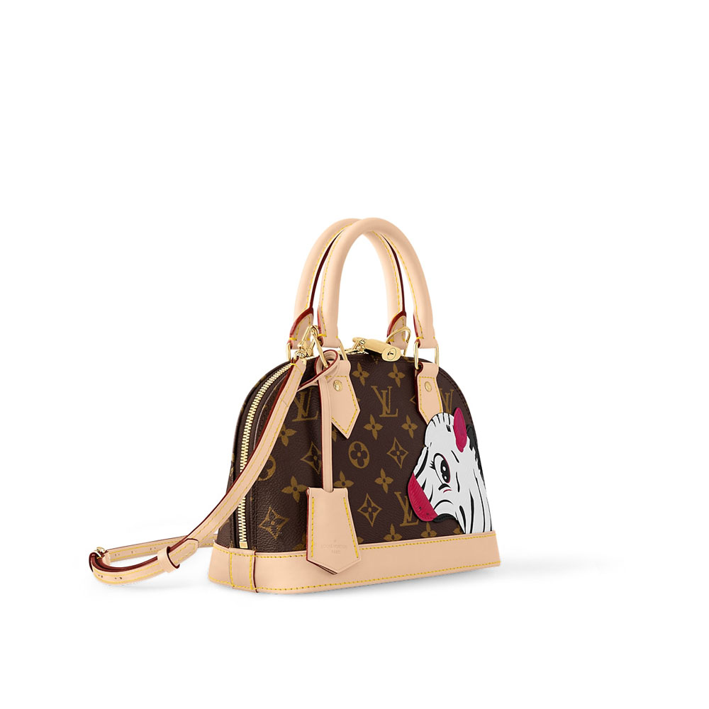 Louis Vuitton Alma BB Bag Monogram Canvas Brown M47201: Image 2