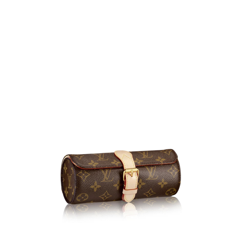 Louis Vuitton 3 Watch Case Monogram M47530: Image 1