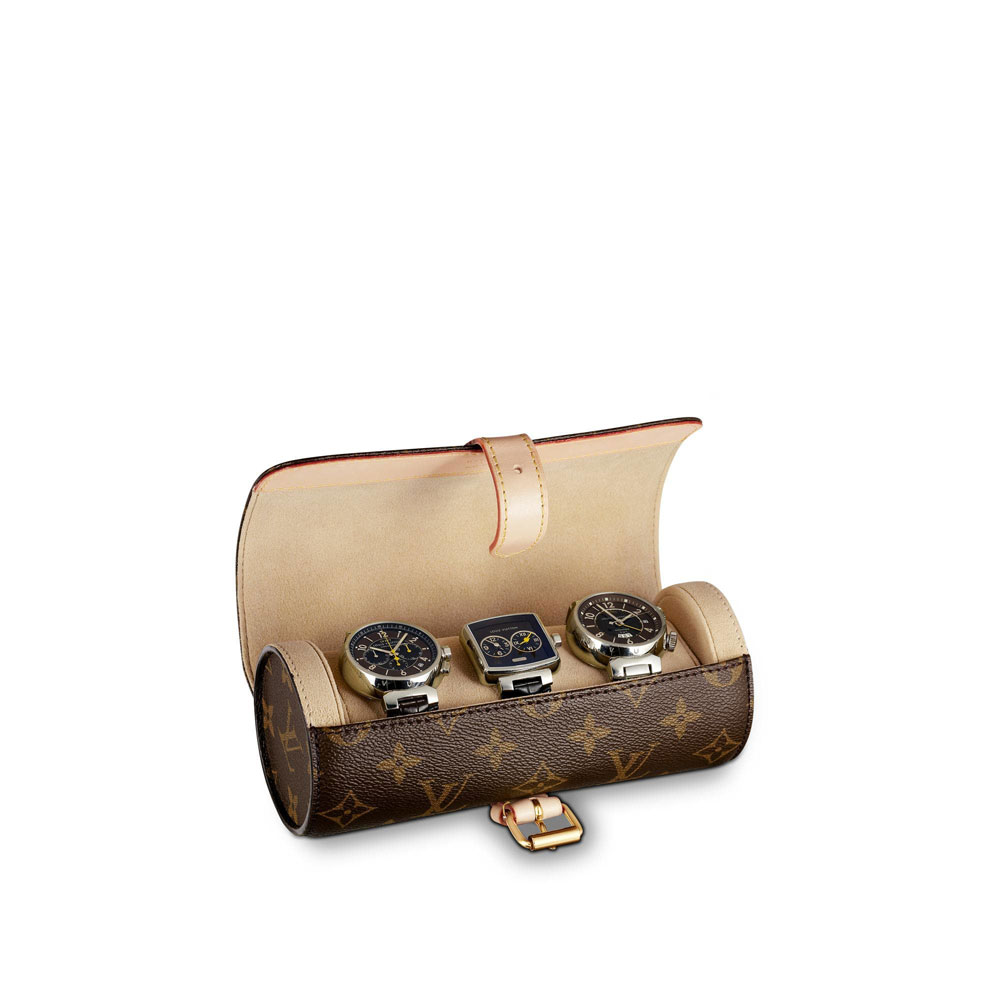 Louis Vuitton 3 Watch Case Monogram M47530: Image 2