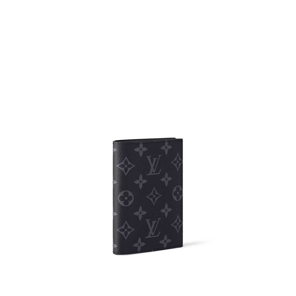 Louis Vuitton Passport Cover Monogram Eclipse Wallet M64501: Image 2