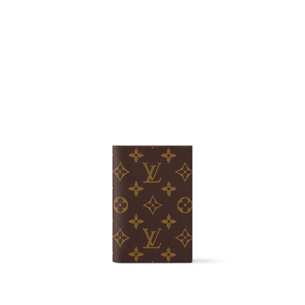 Louis Vuitton Passport Cover Monogram Canvas Wallet M64502: Image 1