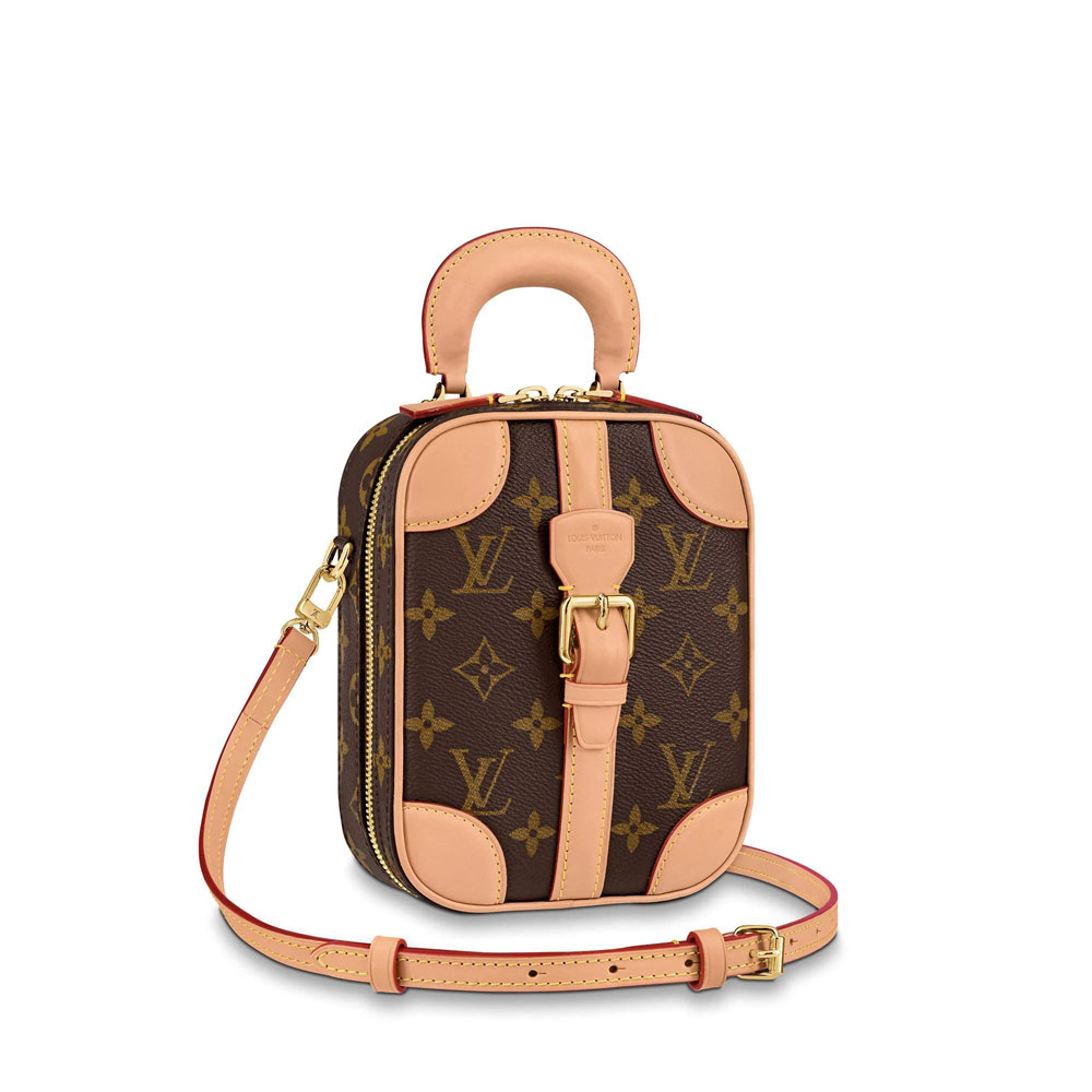 Louis Vuitton Valisette Verticale Monogram in Brown M68623: Image 1