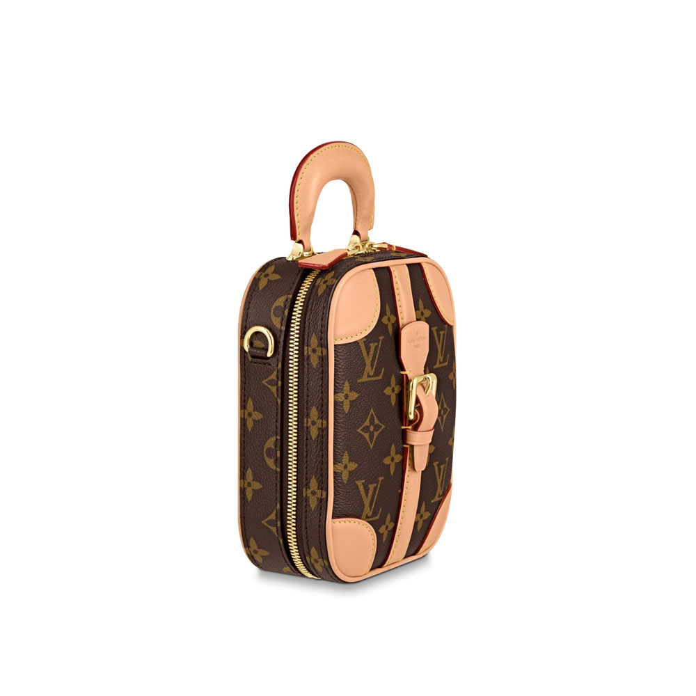 Louis Vuitton Valisette Verticale Monogram in Brown M68623: Image 2