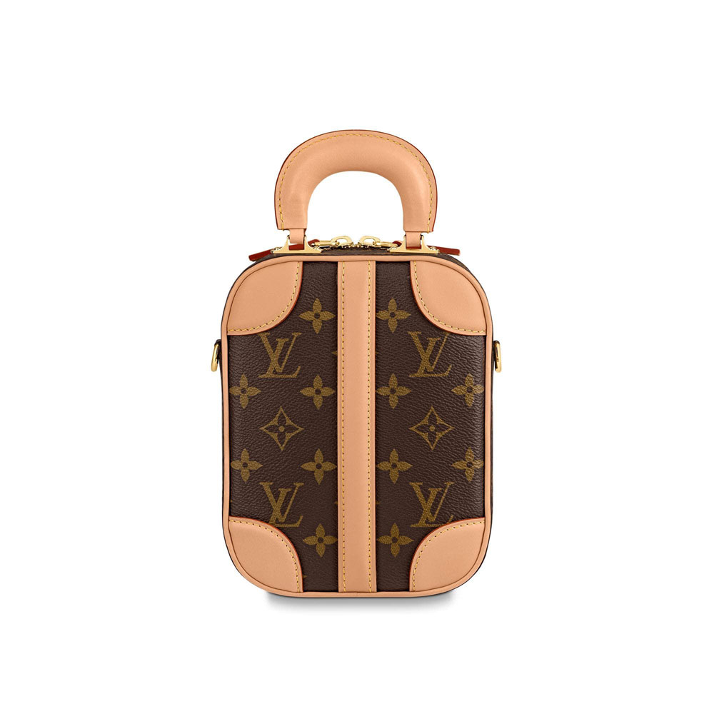 Louis Vuitton Valisette Verticale Monogram in Brown M68623: Image 4