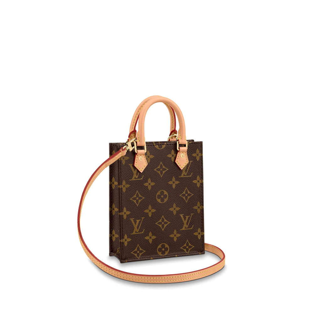 Louis Vuitton Petit Sac Plat Small Flat Shoulder Bag M69442: Image 1