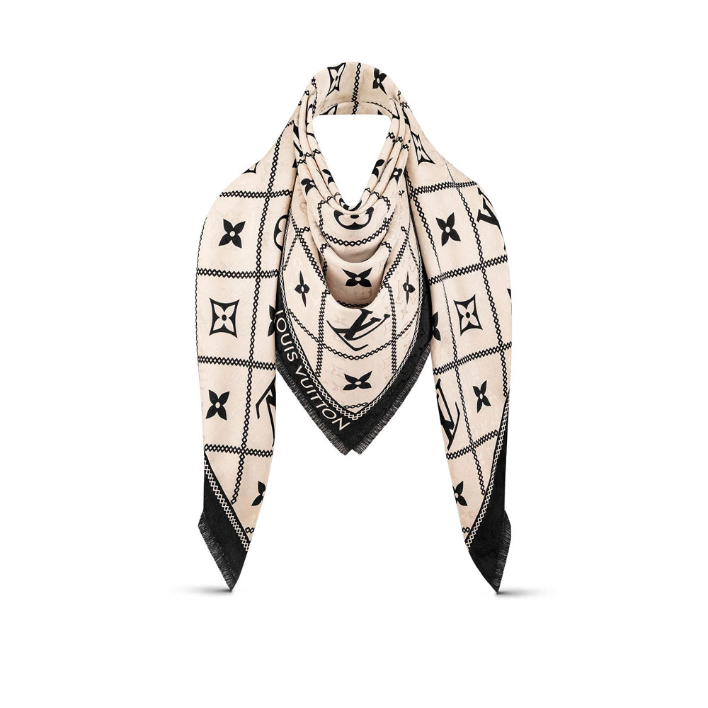 Louis Vuitton Croisillon Shawl S00 M77458: Image 1