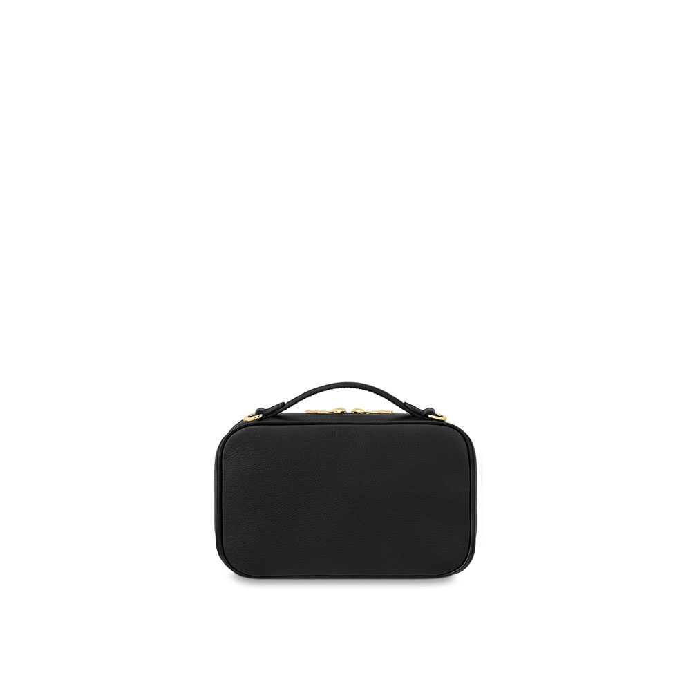 Louis Vuitton Utility Crossbody Calfskin Leather in Black M80450: Image 3