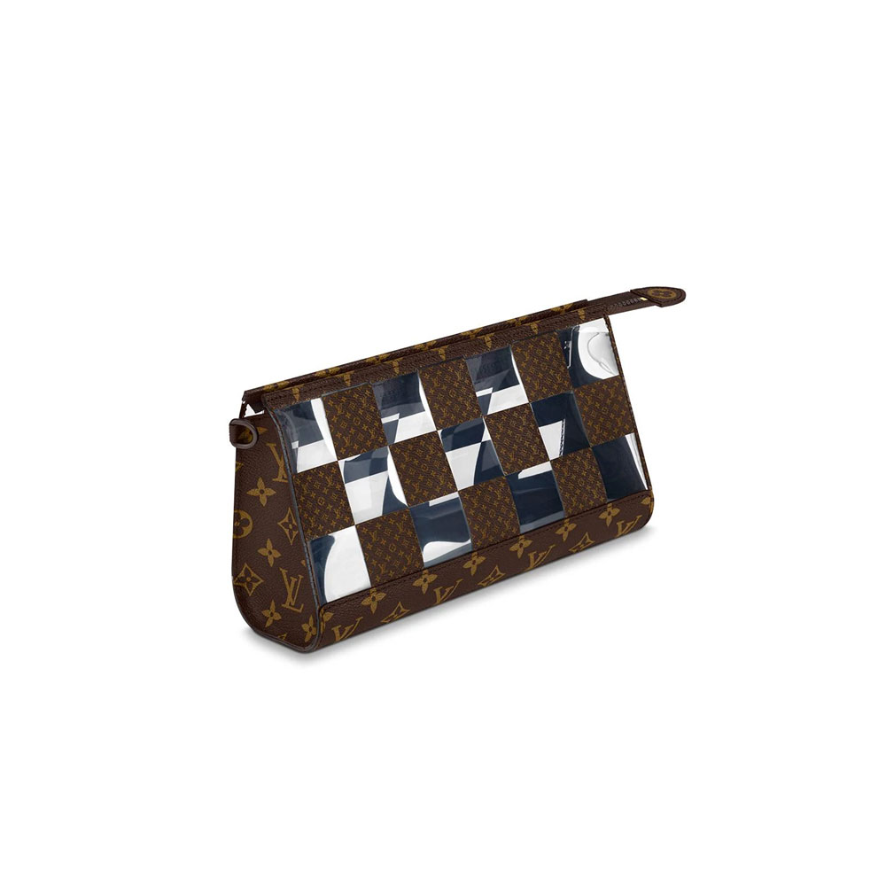 Louis Vuitton Standing Pouch Monogram Chess M81588: Image 2