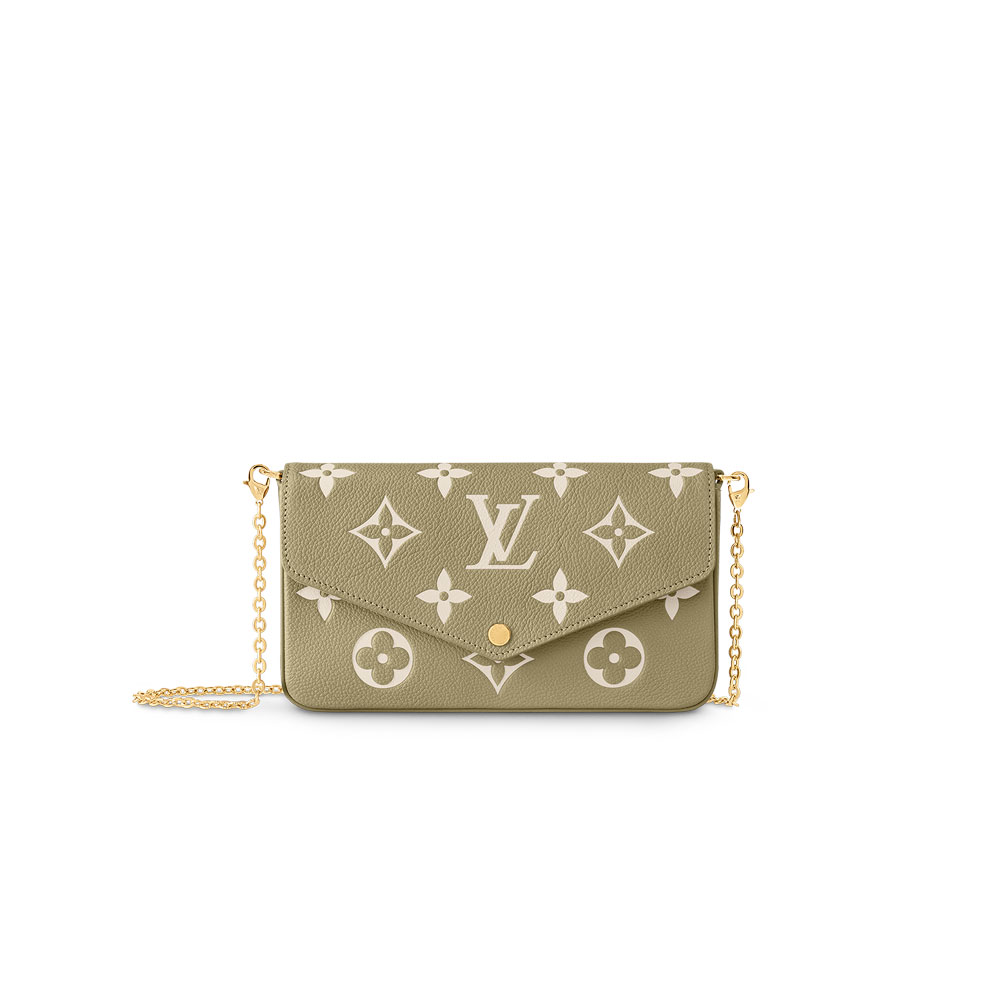 Louis Vuitton Felicie Pochette Monogram Empreinte Leather M82480: Image 1