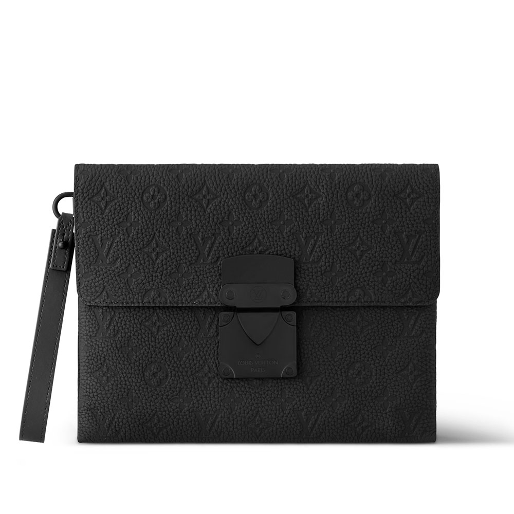 Louis Vuitton Pochette S Lock Taurillon Monogram M82559: Image 1