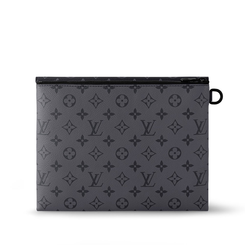 Louis Vuitton Pochette S Lock Monogram Eclipse M82598: Image 3