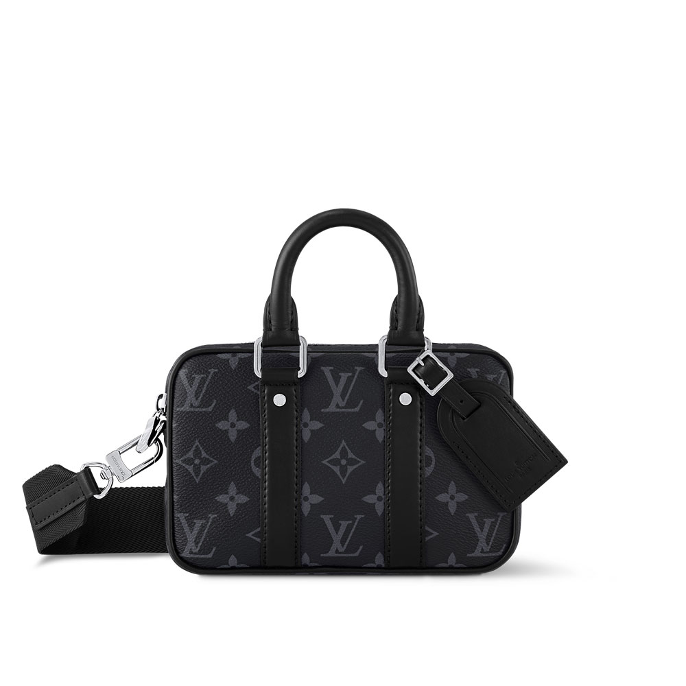 Louis Vuitton Nano Porte Documents Voyage Monogram Eclipse M82770: Image 1