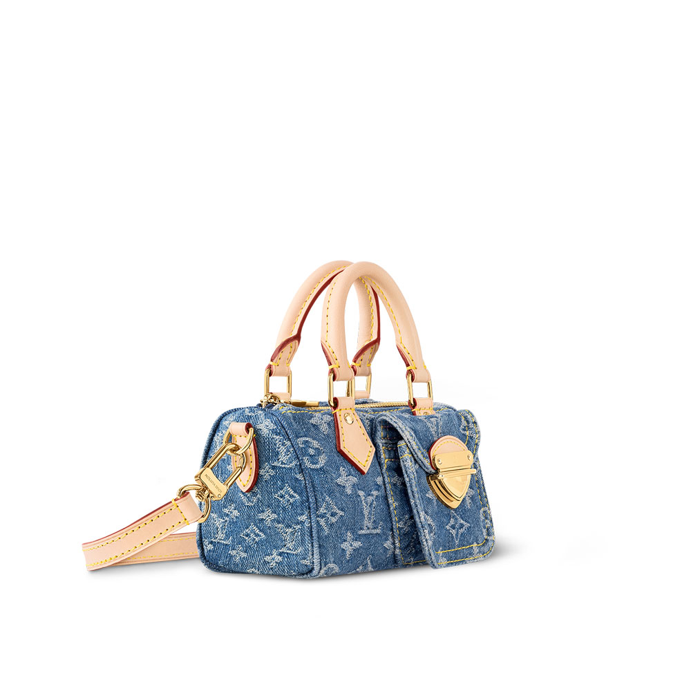 Louis Vuitton Nano Speedy Monogram Denim M82950: Image 2