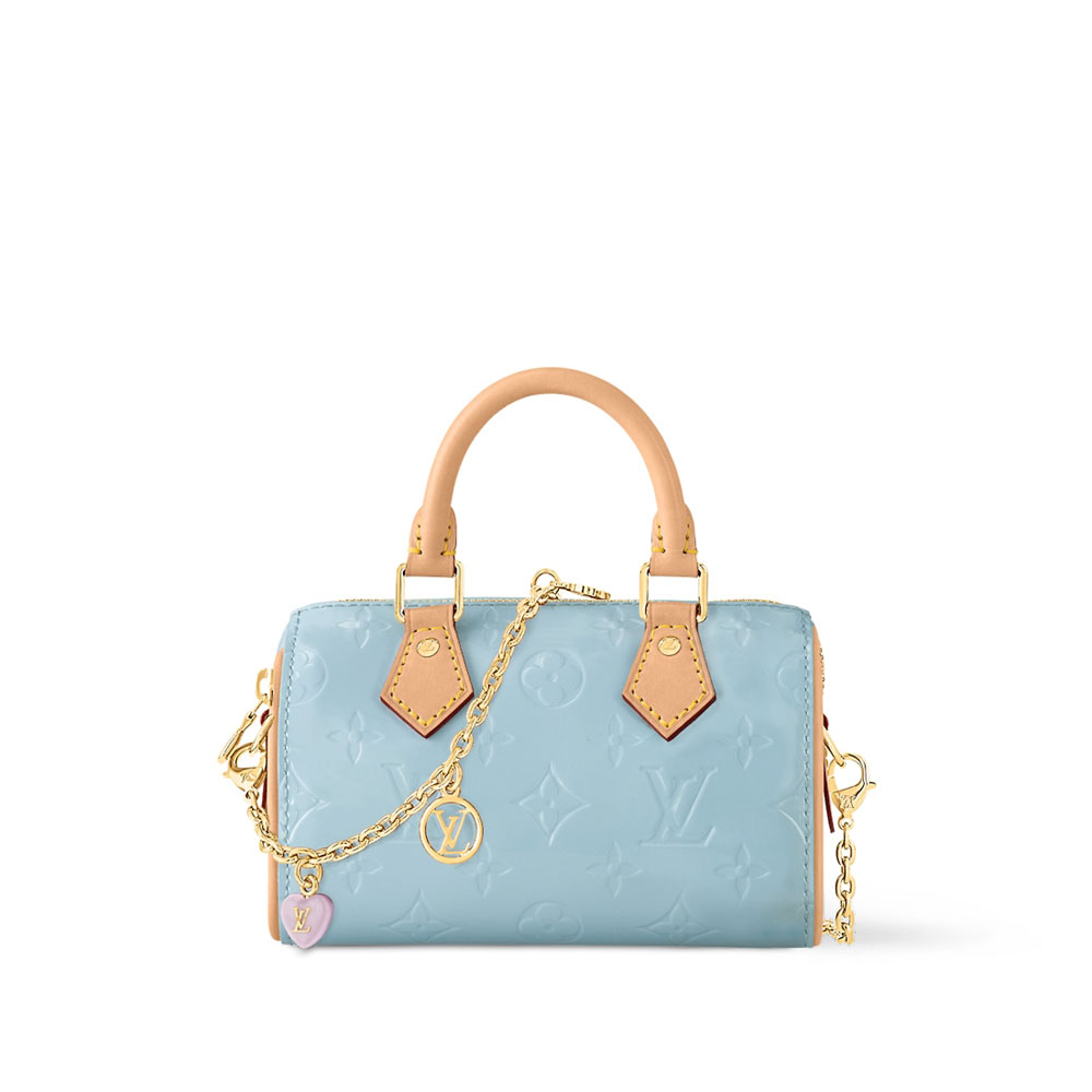 Louis Vuitton Nano Speedy Bag Monogram Vernis Leather M83000: Image 1