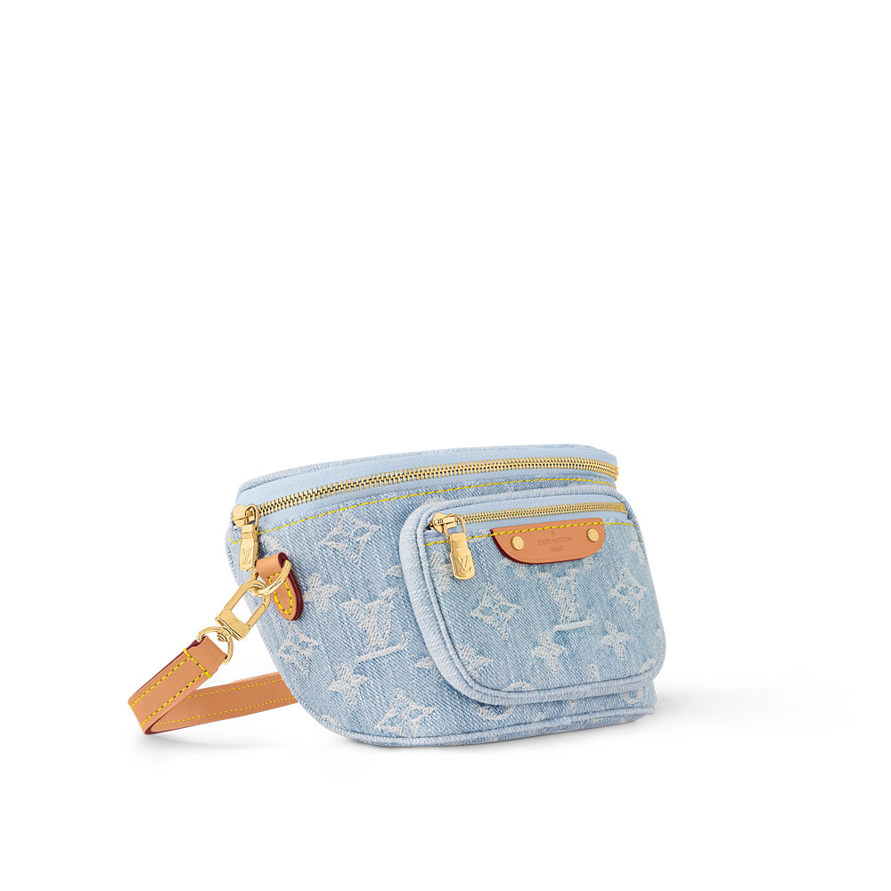 Louis Vuitton Mini Bumbag Monogram Canvas Blue M83353: Image 2