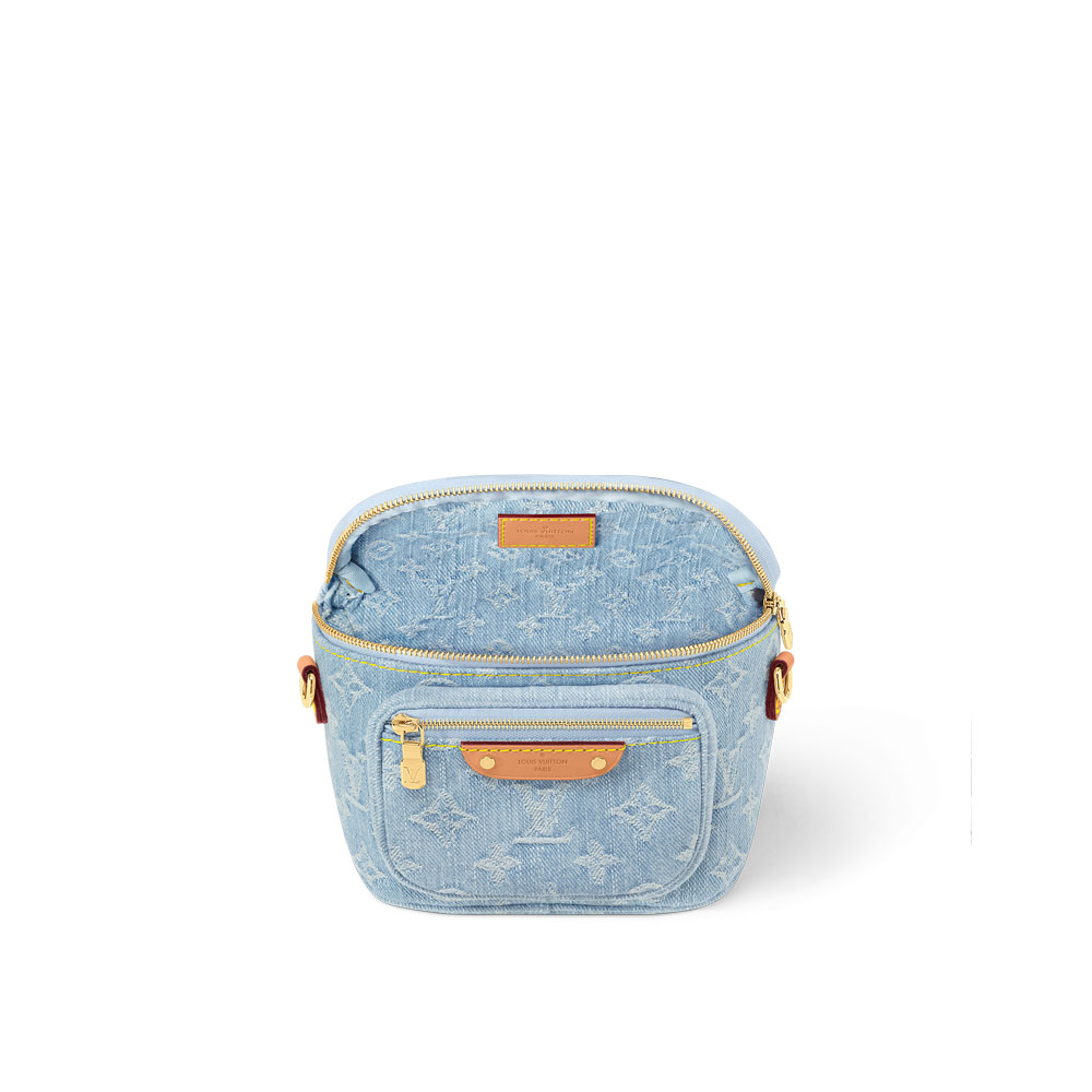 Louis Vuitton Mini Bumbag Monogram Canvas Blue M83353: Image 3