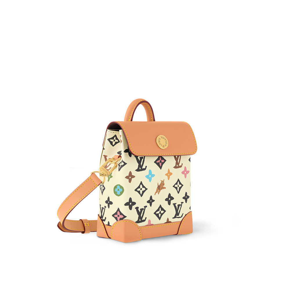 Louis Vuitton Monogram Nano Steamer Bag in Beige M83429: Image 2