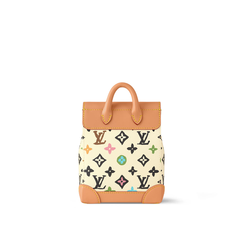 Louis Vuitton Monogram Nano Steamer Bag in Beige M83429: Image 3