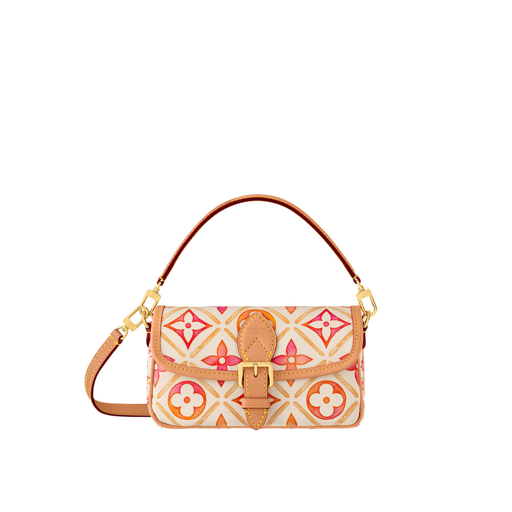 Louis Vuitton Nano Diane Bag in Monogram Canvas Orange M83621: Image 1