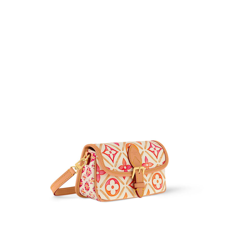 Louis Vuitton Nano Diane Bag in Monogram Canvas Orange M83621: Image 2