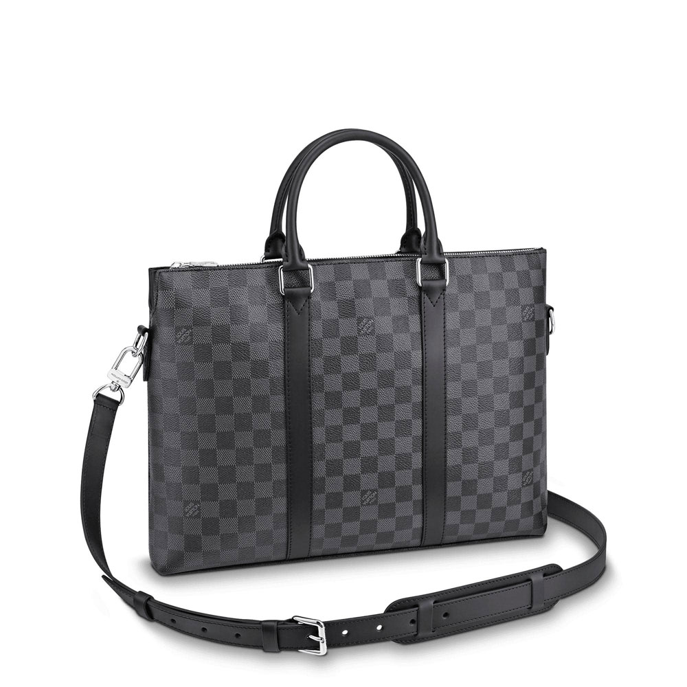 Louis Vuitton Anton Briefcase Damier Graphite Canvas N40024: Image 1