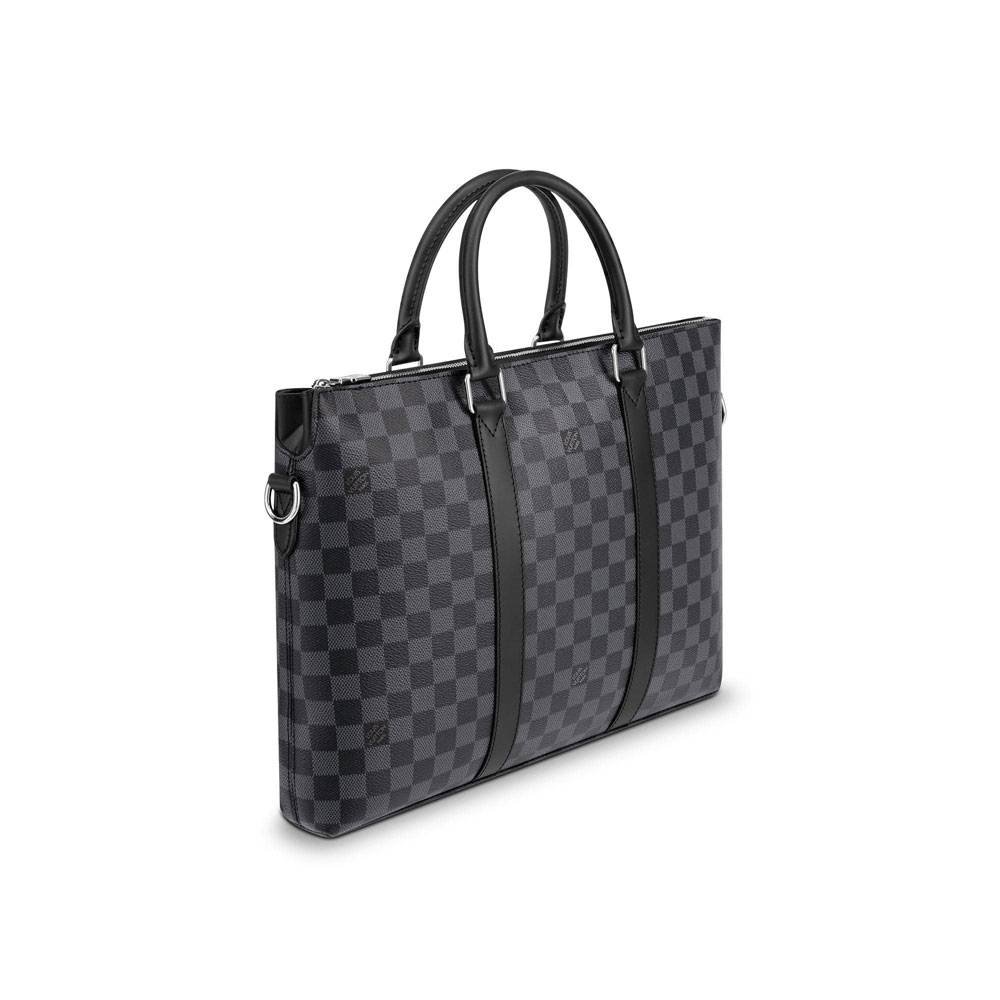 Louis Vuitton Anton Briefcase Damier Graphite Canvas N40024: Image 2