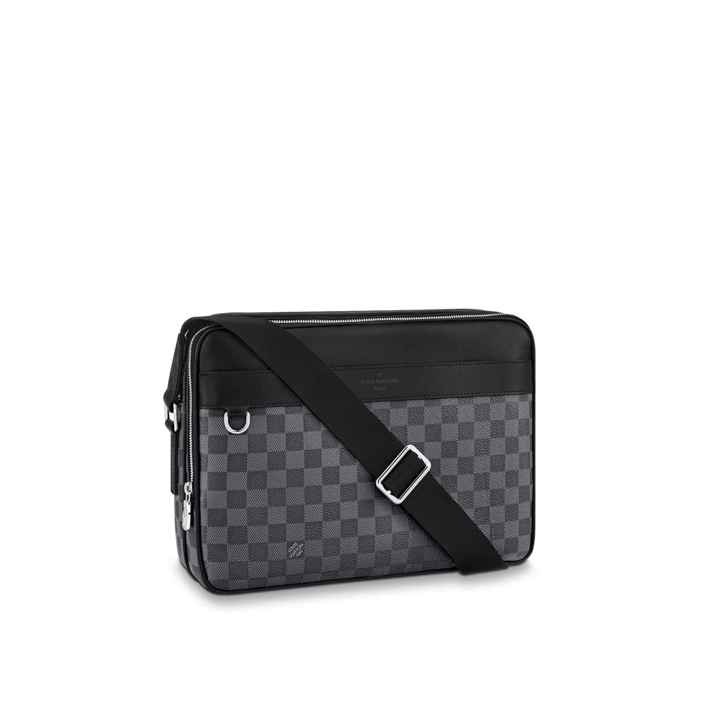 Louis Vuitton TROCADERO MESSENGER MM Damier Graphite Canvas N40088: Image 1