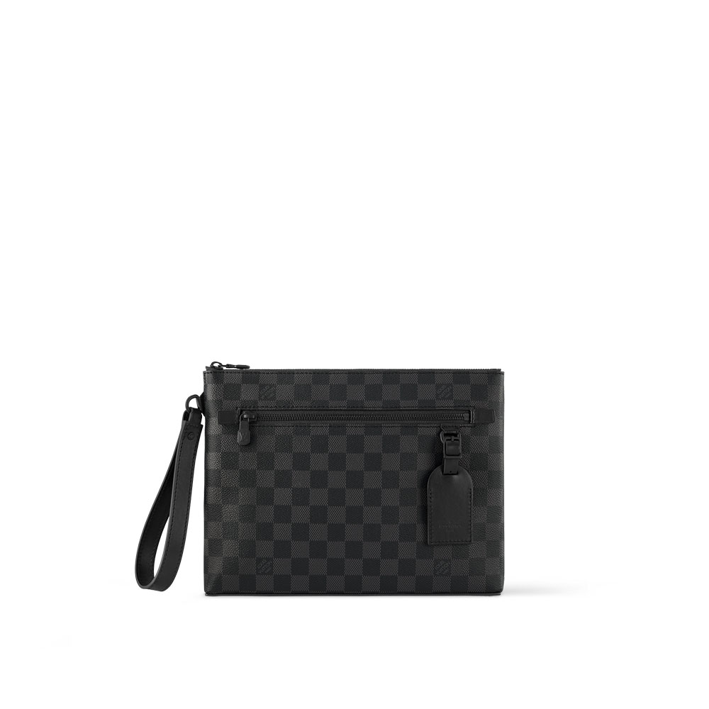 Louis Vuitton Takeoff Pouch Damier Graphite Canvas N40505: Image 1