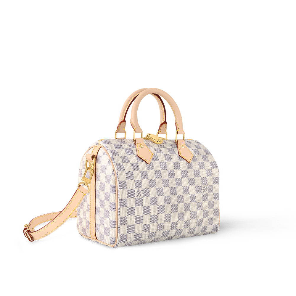 Louis Vuitton Speedy Bandouliere 25 Damier Azur Canvas N40608: Image 2