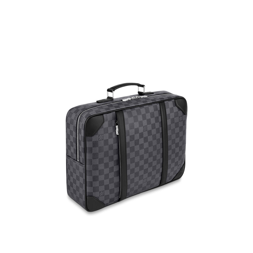 Louis Vuitton Briefcase Backpack Damier Graphite Canvas in Grey N50051: Image 2