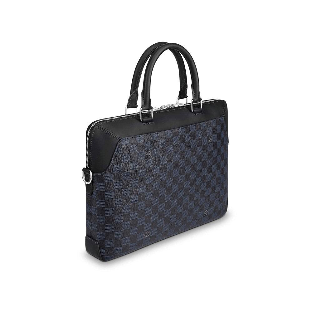 Louis Vuitton Oliver Briefcase Damier Cobalt Canvas N51199: Image 2