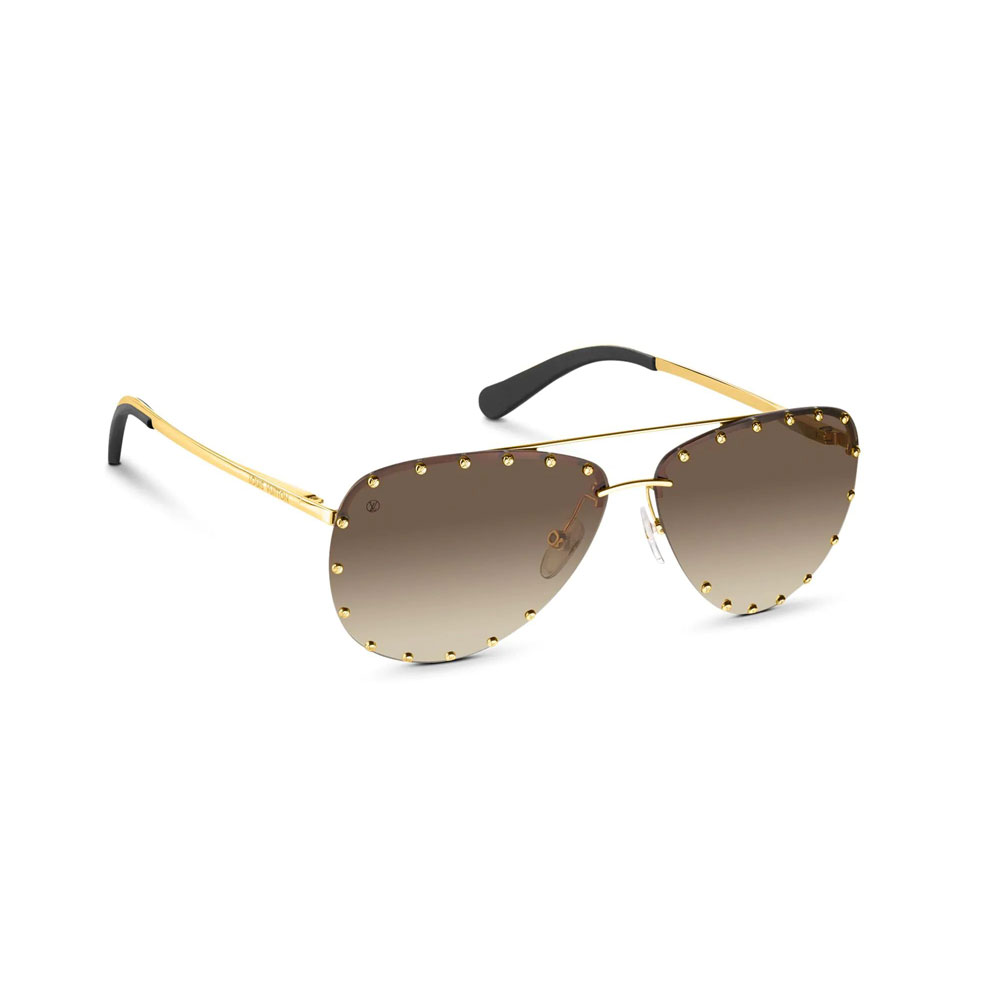 Louis Vuitton The Party Sunglasses in Brown Z0914U: Image 1