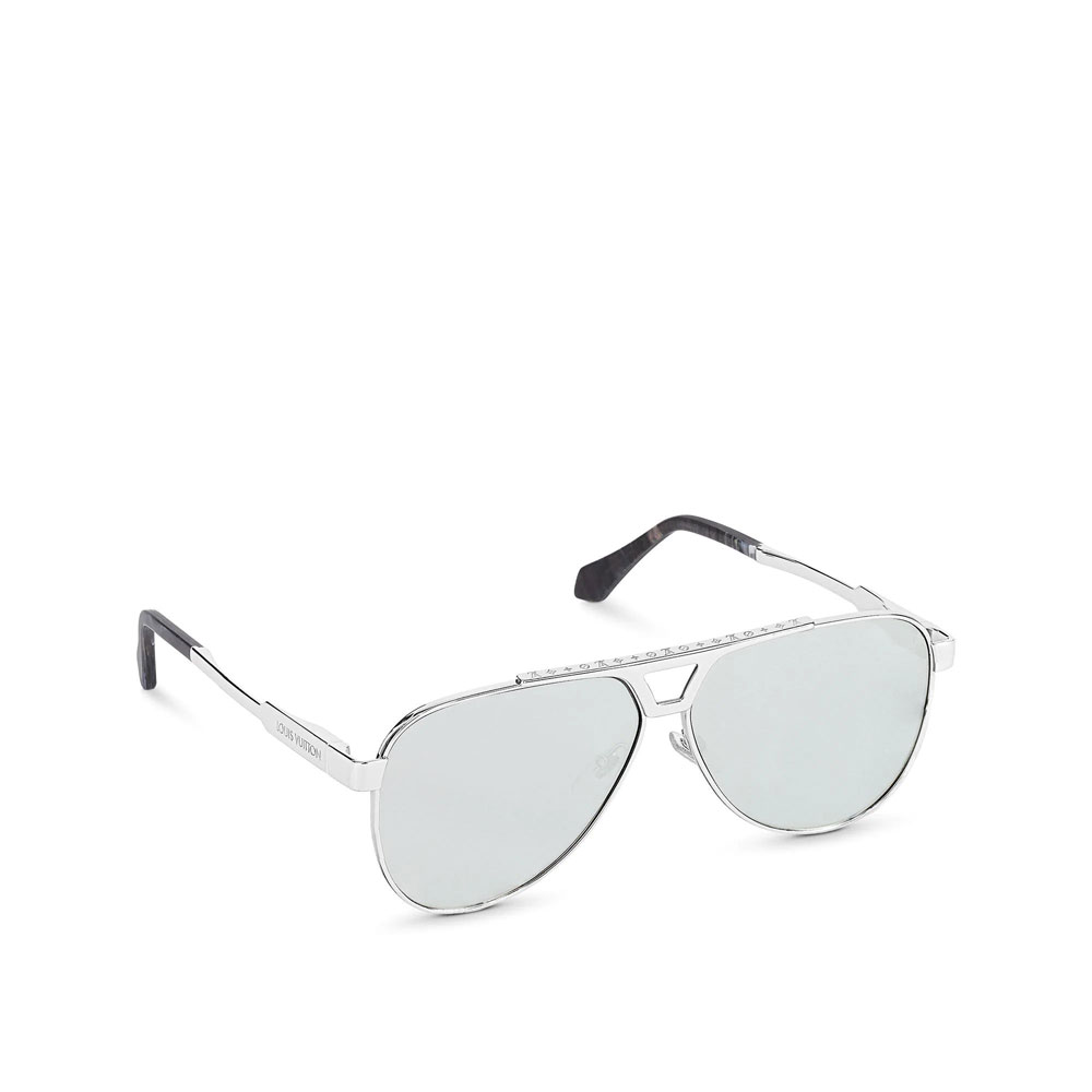 Louis Vuitton 1.1 Evidence Metal Pilot Sunglasses Z1673E: Image 1