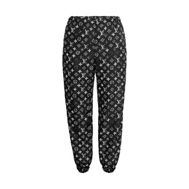 Louis Vuitton Stencil-effect Monogram Jogging Pants 1A5TSI