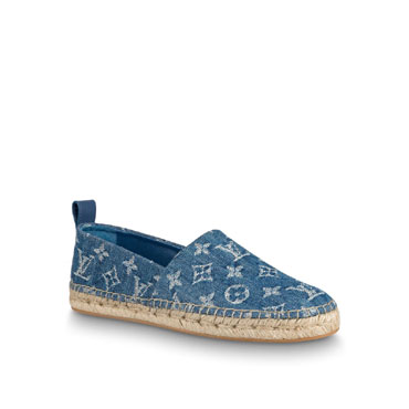 Louis Vuitton Starboard Flat Espadrille in Blue 1A7RIJ