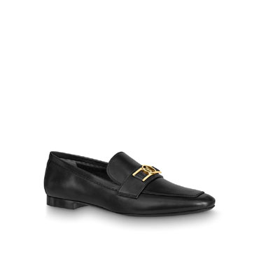 Louis Vuitton Upper Case Flat Loafer in Black 1A86MZ