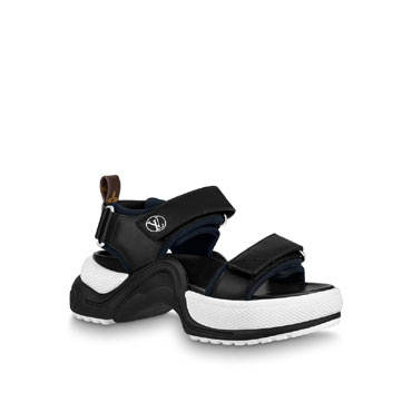 Louis Vuitton Archlight Flat Sandal in Black 1A8NHM