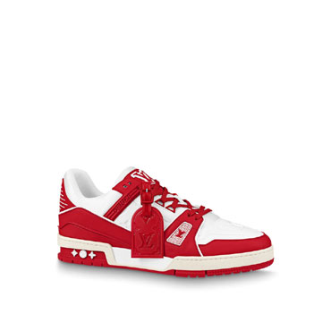 Louis Vuitton Trainer Sneaker in Red 1A8PJY