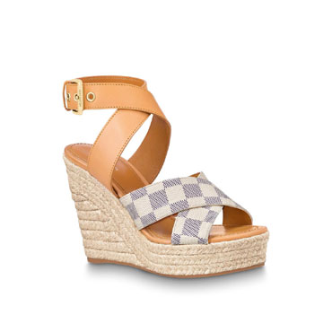 Louis Vuitton Starboard Wedge Sandal 1A8T5R