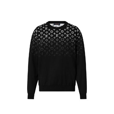 Louis Vuitton Gradient Cotton Crewneck 1AFAPV